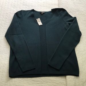 Talbots Caribbean Blue Sweater